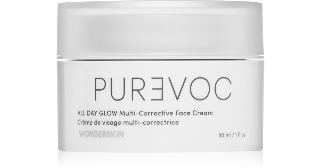 WONDERSKIN PUREVOC Rozświetlający krem do twarzy na cały dzień 30 ml