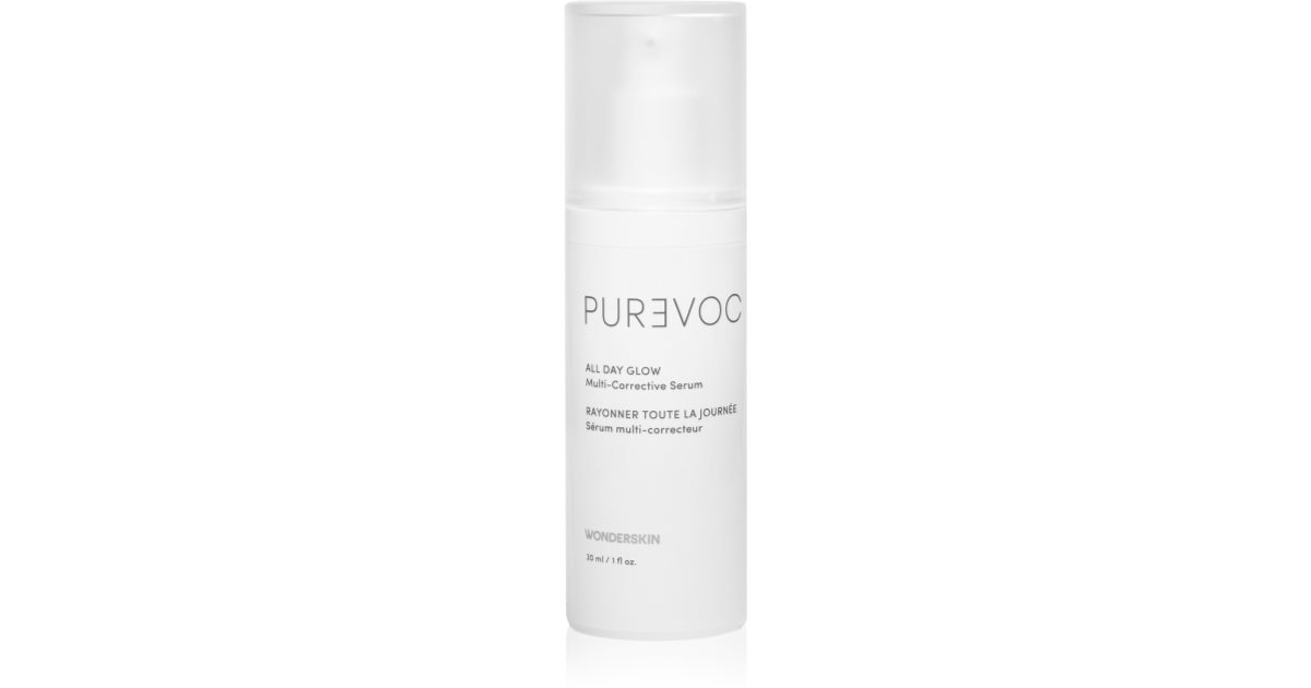 WONDERSKIN PUREVOC Glow Serum voor de hele dag 30 ml