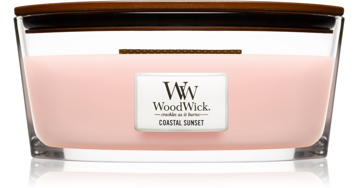 Woodwick Bougie Coucher de soleil côtier 453g