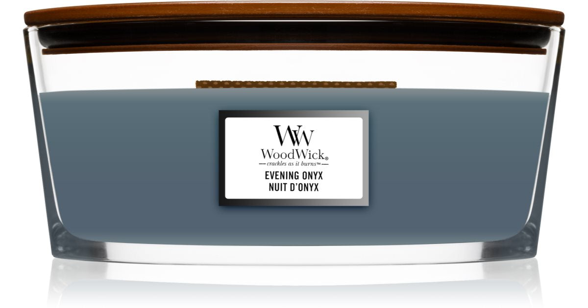 Woodwick Onyx du soir 453 g, bougie