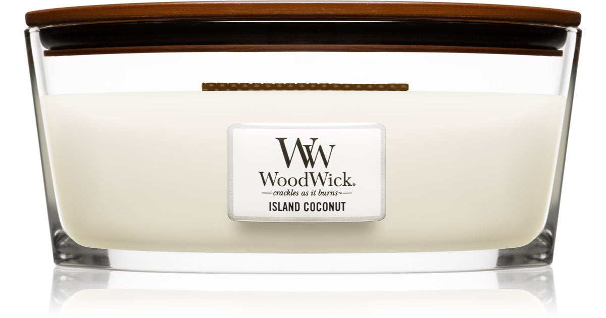 Woodwick Island Coconut 453g kynttilä