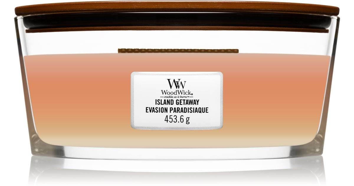 Woodwick Trilogy Island Escape 453 g stearinlys