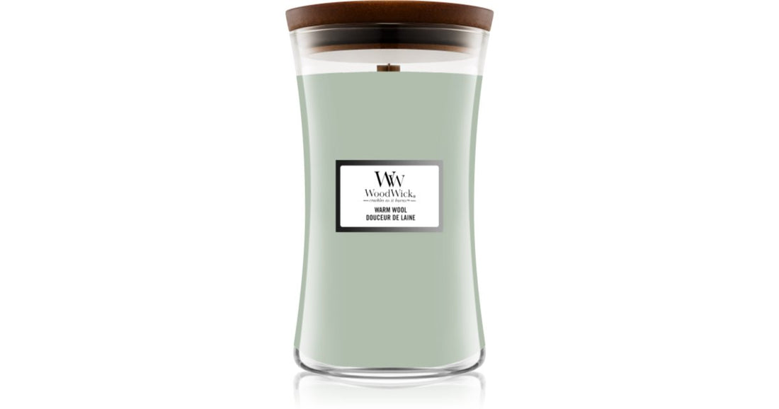 Woodwick Warm Wool 610g kynttilä