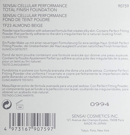 Sensai Cellular Performance Total Finish Fondotinta TF23 Almond Beige