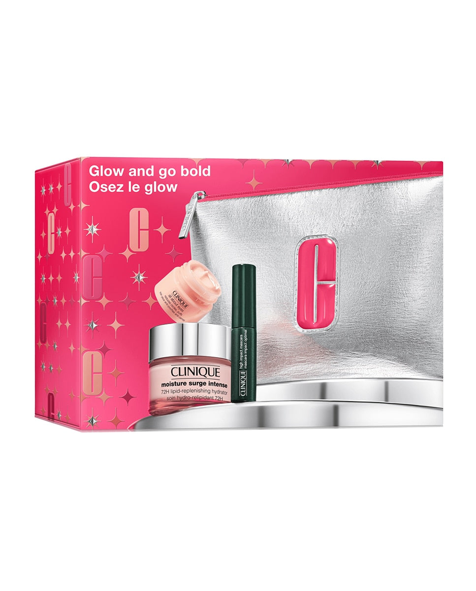 Clinique Holiday Glow And Go Bold — Set Regalo Natale Donna