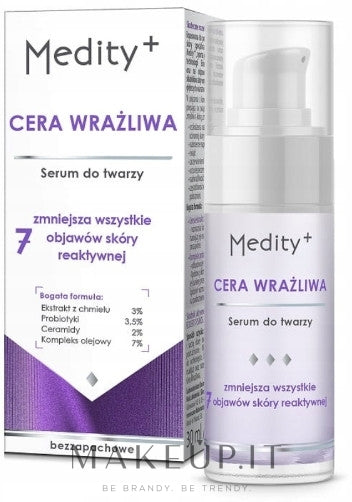 Siero per pelli sensibili AVA Laboratorium Medity+ 30 ml