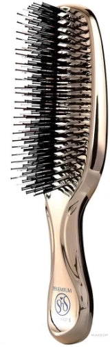 Spazzola per capelli Champagne Gold S-Heart-S Scalp Brush World Premium