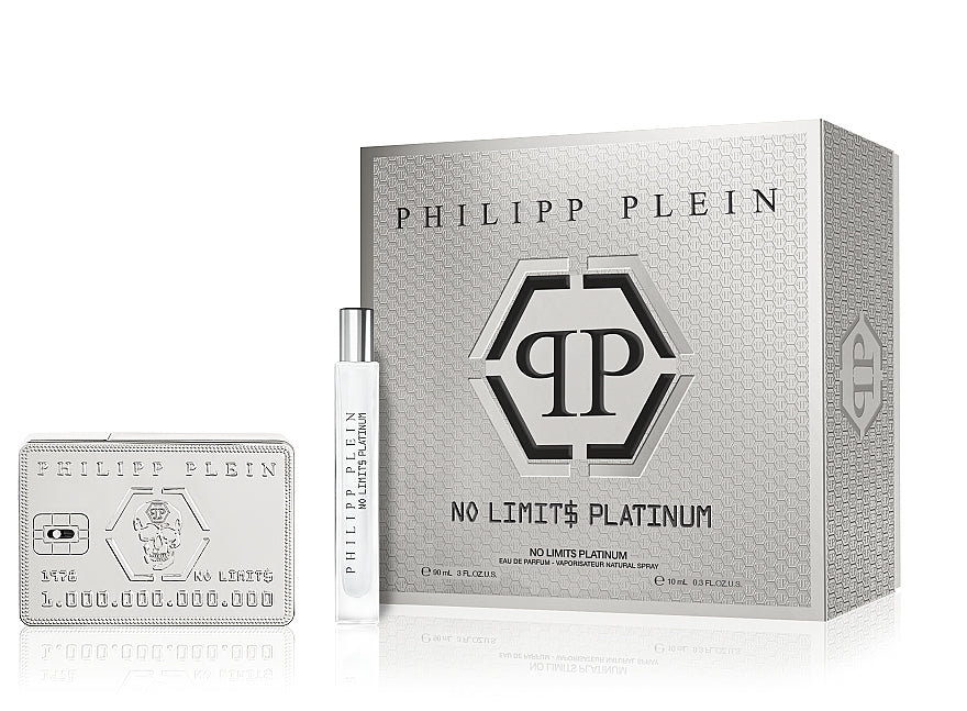 Philipp Plein No Limits Platinum Set (edp/90ml + edp/10ml)