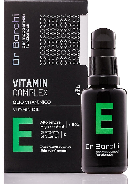 Olio viso e corpo vitaminico Dr. Barchi Complex Vitamin E (Vitamin Oil) 30 ml
