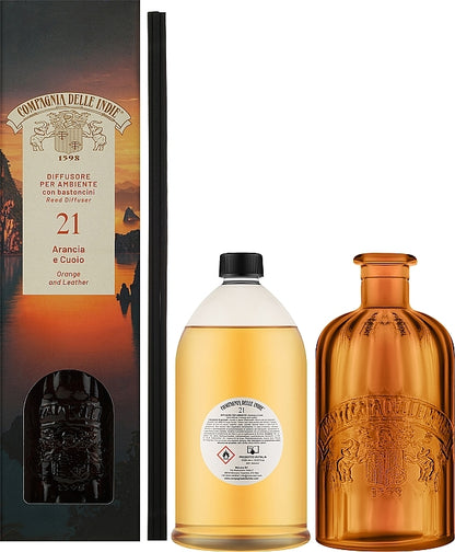 Compagnia Delle Indie 21 Arancia E Cuoio Diffusore di aromi 1000 ml