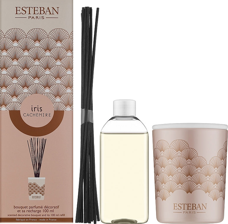 Esteban Iris Cachemire Scented Decorative Bouquet Diffusore di aromi 100 ml