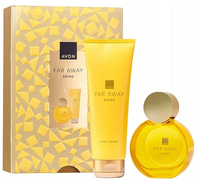 Avon Far Away Shine Set (edp/50ml + b/lot/125ml)