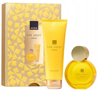 Avon Far Away Shine Set (edp/50ml + b/lot/125ml)