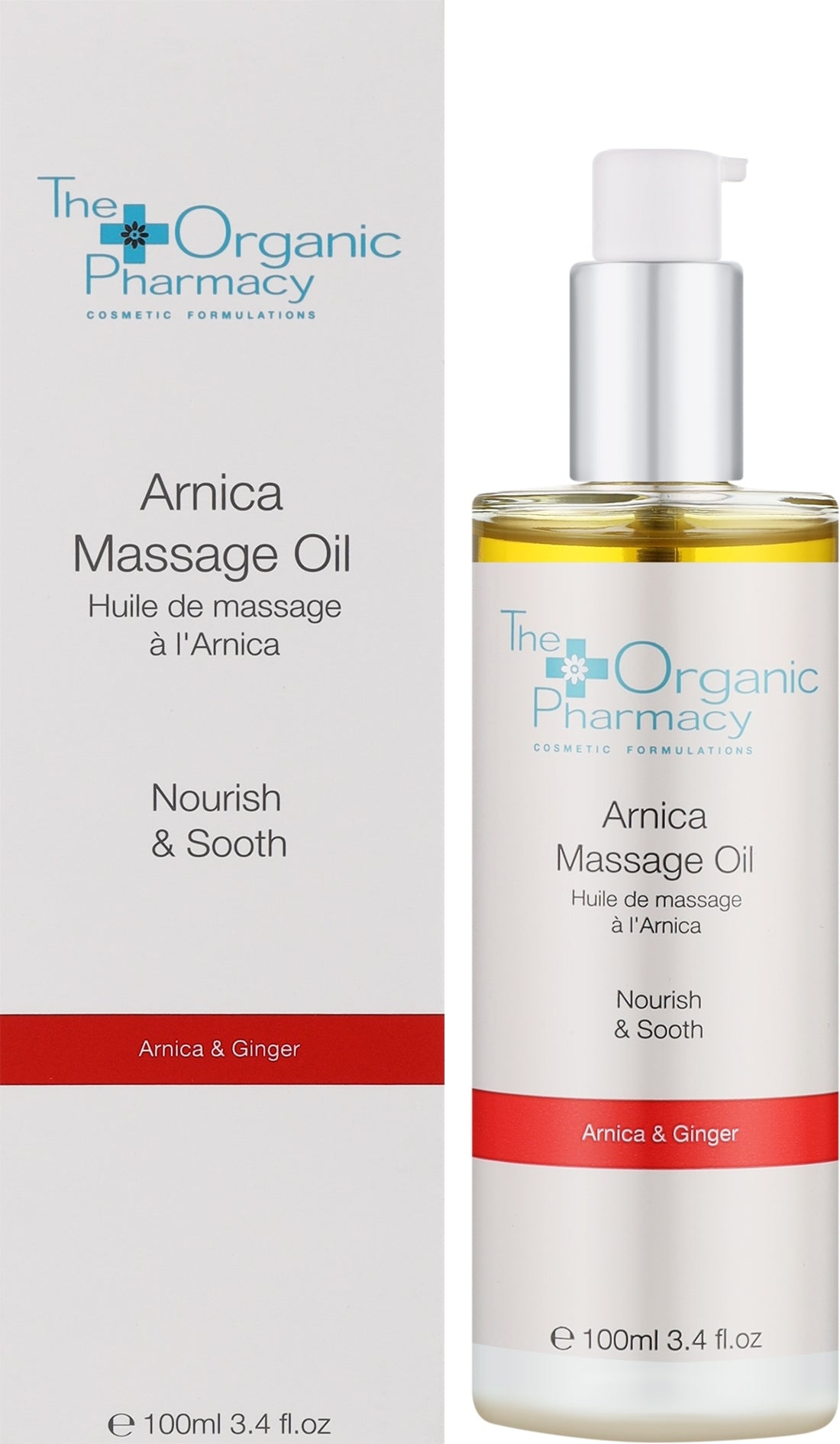 Olio da massaggio con arnica The Organic Pharmacy Arnica Massage Oil 100 ml