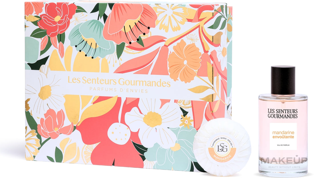 Les Senteurs Gourmandes Mandarine Envoutante Set (edp/100ml + soap/70g)