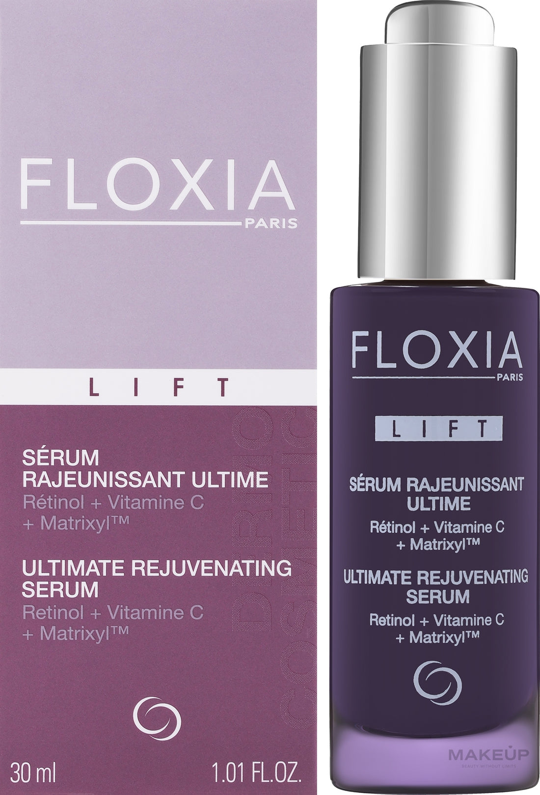 Siero viso antietà Floxia Lift Ultimate Rejuvenating Serum Retinol + Vitamine C + Matrixyl 30 ml