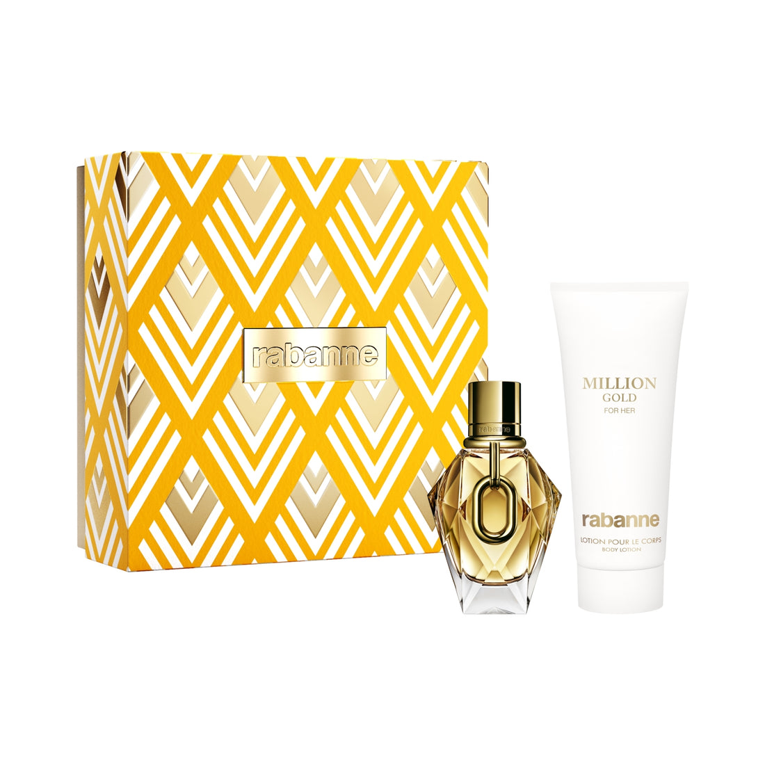 Rabanne Million Gold For Her Set (edp/50ml + b/lot/100ml)