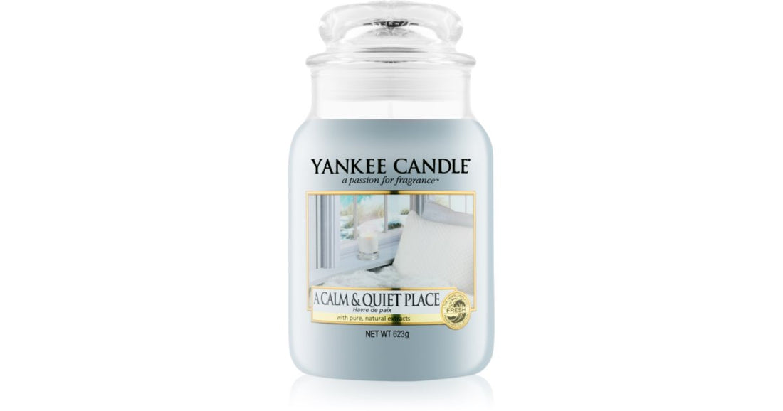 Yankee Candle A Calm &amp; Quiet Place Κλασικό μεγάλο αρωματικό κερί 411 γρ