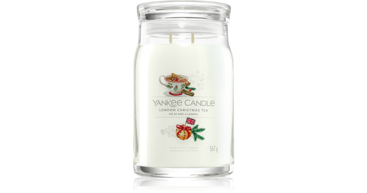 Yankee Candle ロンドン クリスマスティー フレグランスキャンドル 368g