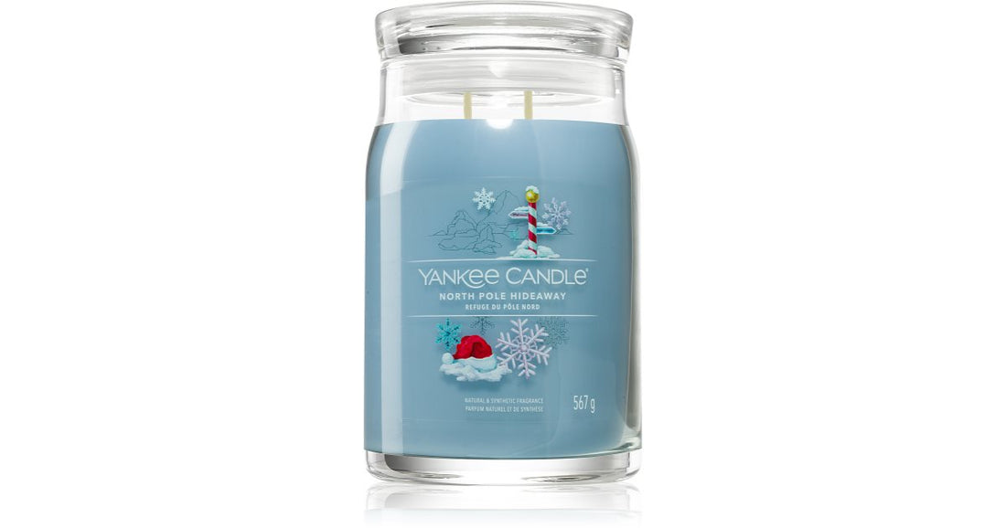 Yankee Candle Αρωματικό κερί North Pole Hideaway 368 γρ