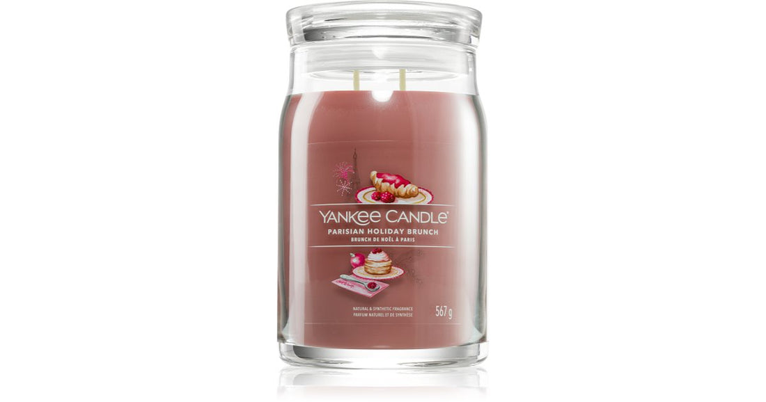 Yankee Candle Vela perfumada Parisian Holiday Brunch 368 g