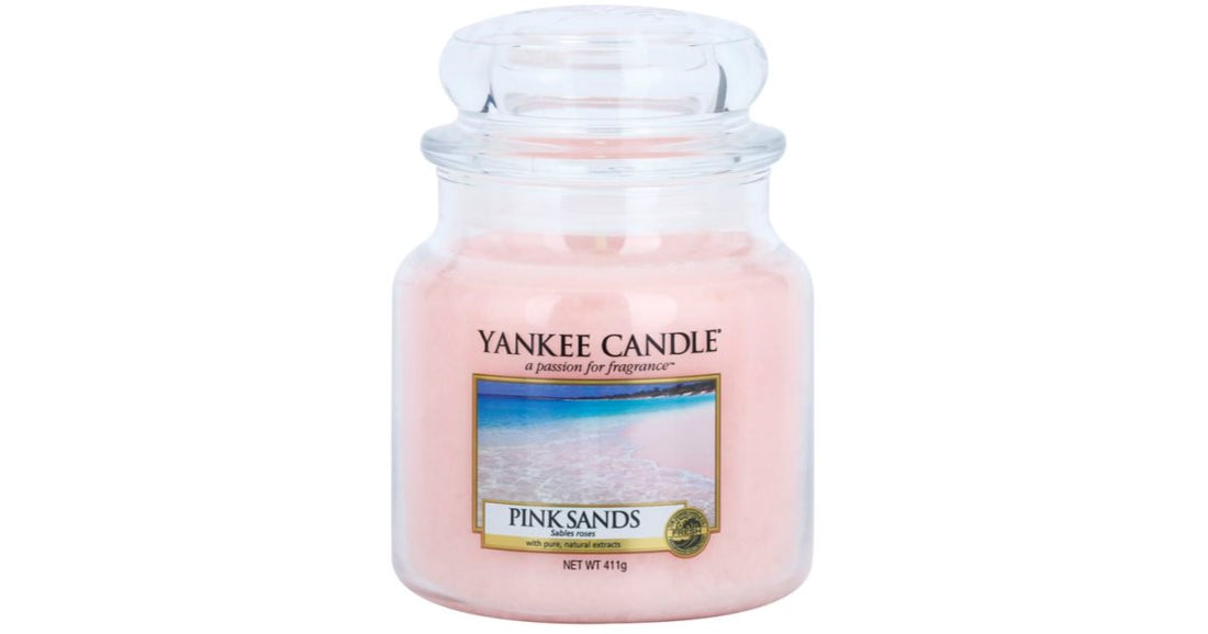 Yankee Candle Αρωματικό κερί Pink Sands 623 γρ