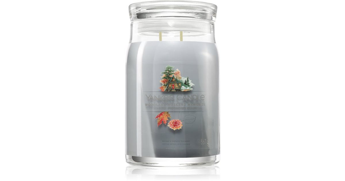 Yankee Candle Αρωματικό κερί Woodland Weekend Memories 567 γρ