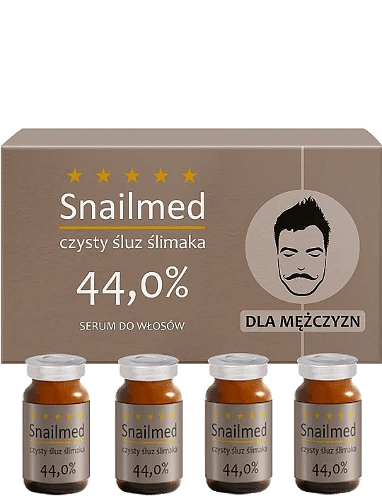 Siero nutriente per barba e viso Snailmed 4 x 8 ml