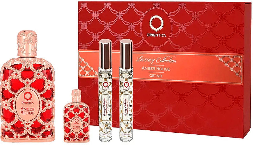 Orientica Amber Rouge Set (edp/80ml + edp/7,5ml + edpx10ml)