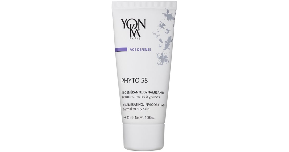 Yon-Ka Age Defense Phyto 58 regenerating night cream for normal and oily skin 40 ml