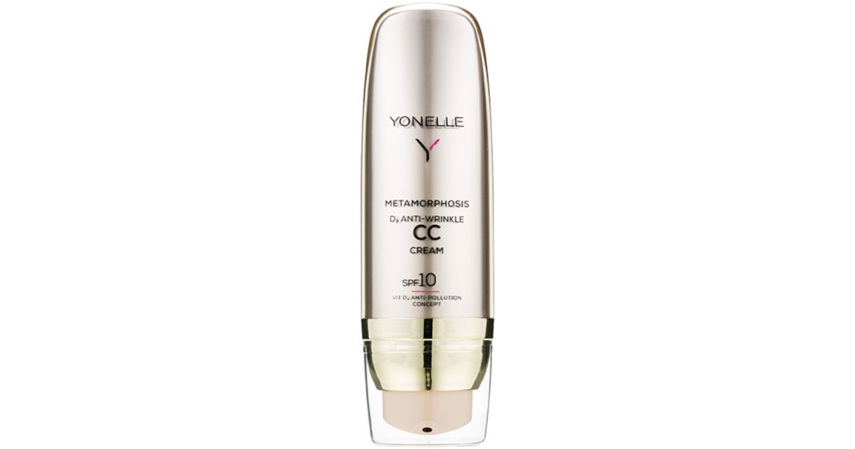 Yonelle 메타모포시스 CC 주름 방지 크림 SPF 10 컬러 2 뉴트럴 50ml