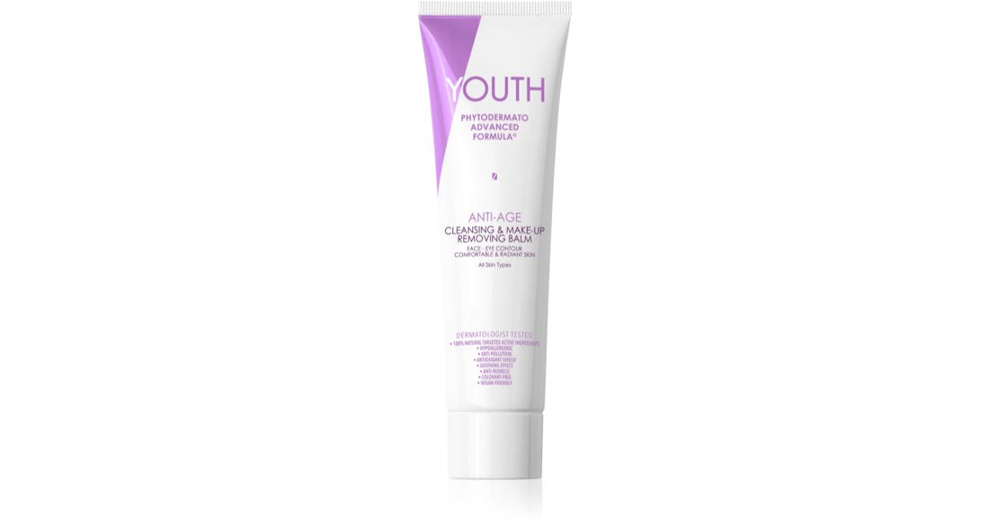 YOUTH アンチエイジ クレンジング バーム &amp; メイクアップ リムーバー 100 ml