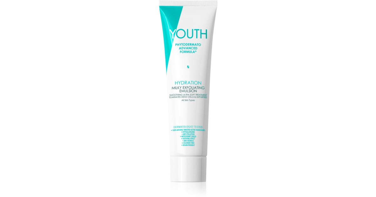 YOUTH Émulsion Exfoliante Lactée Hydratation 100 ml