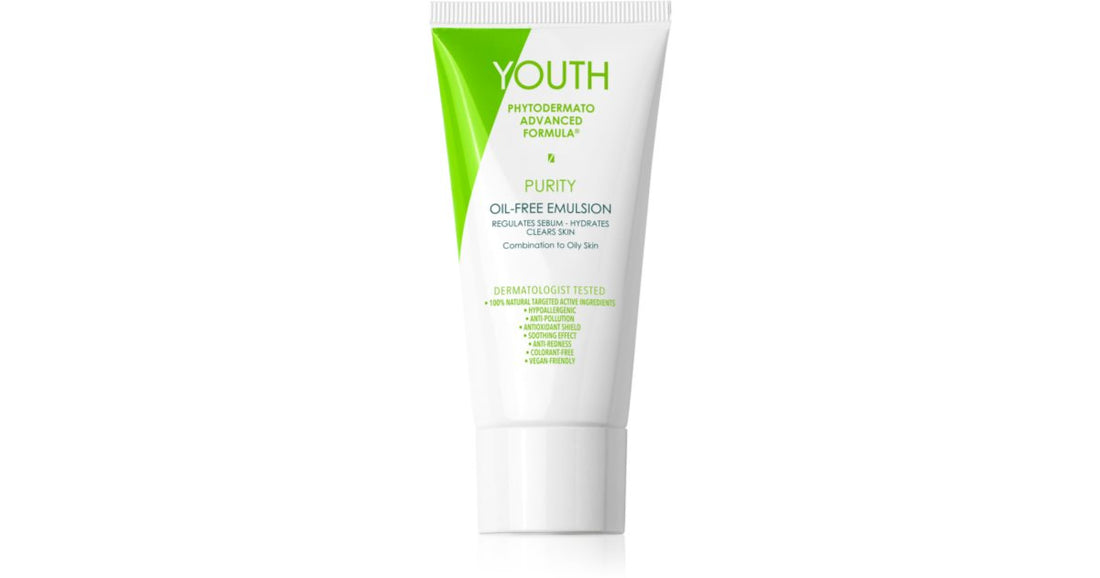 YOUTH Emulsie crema hidratanta matifianta Purity Oil-Free 50 ml