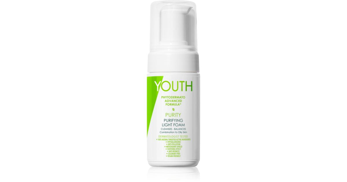 YOUTH Purity herkkä puhdistava mousse 100 ml