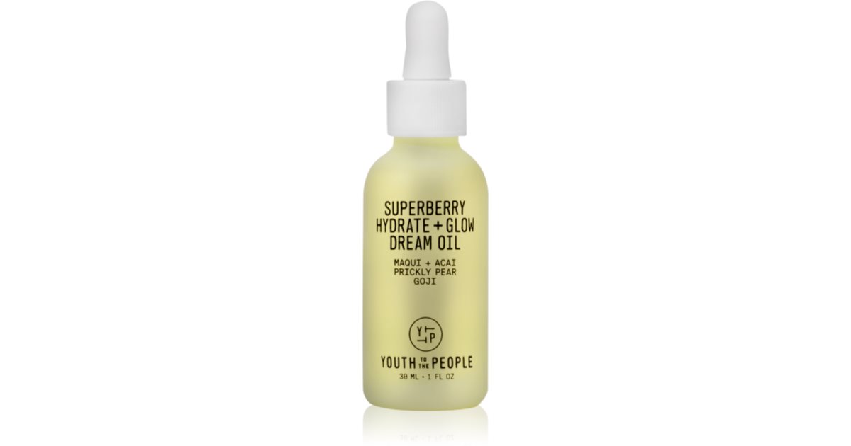 Youth To The People Superberry Hydrate + Glow Dream olejek rozświetlający i nawilżający 30 ml