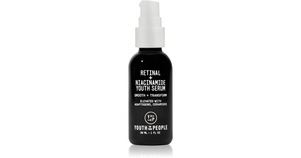 Youth To The People Youth Αντιγηραντικός ορός νύχτας Retinal + Niacinamide 30 ml