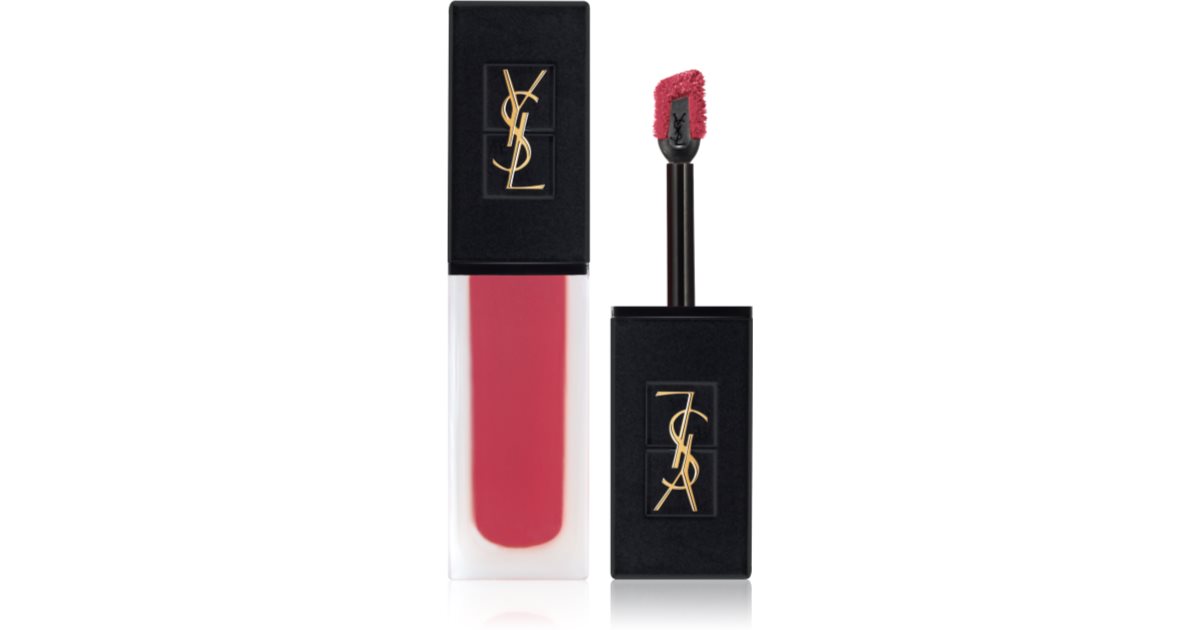 Yves Saint Laurent Tatouage Couture Velvet εξαιρετικά χρωματισμένο κραγιόν με ματ αποτέλεσμα χρώματος 216 Nude Emblem 6 ml