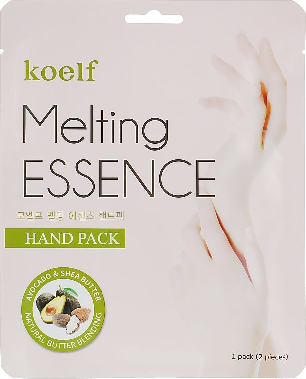 Maschera mani Petitfee &amp; Koelf Melting Essence Hand Pack 10 pz.