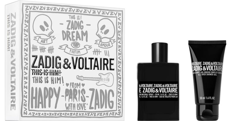 Zadig & Voltaire DETTE ER HAN! 50ml + 50ml sett