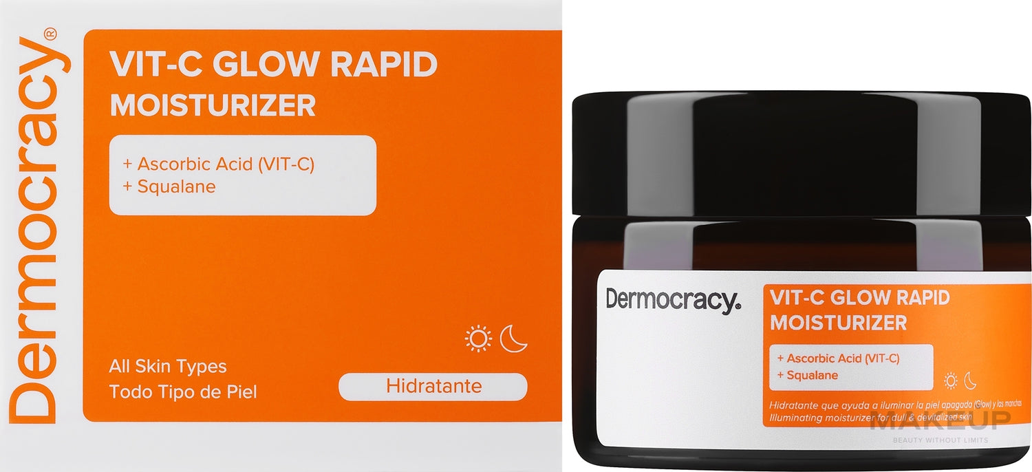 Crema viso Dermocracy 25% Vitamin C Complex + Squalane Face Cream 45 ml