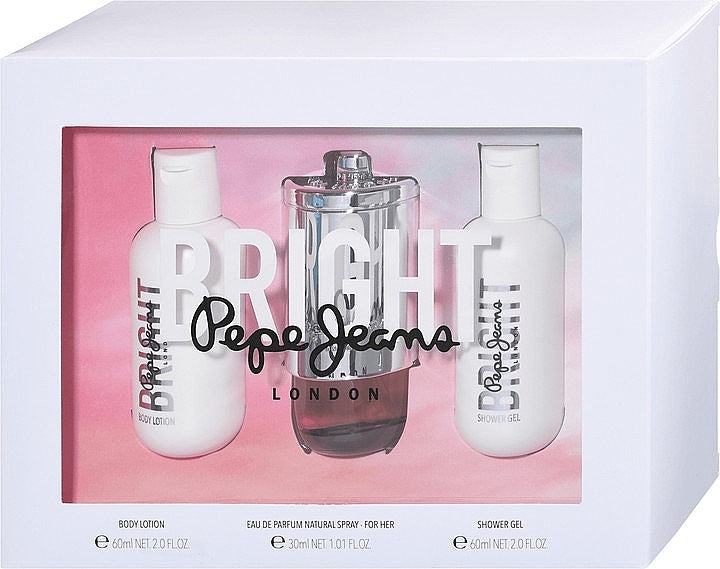 Pepe Jeans Bright Set (edp/30ml + b/lot/60ml + sh/gel/60ml)