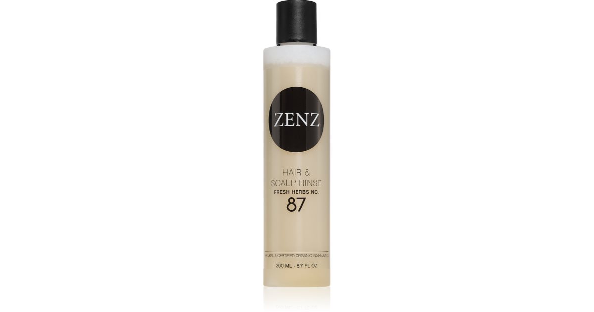 ZENZ Organic Fresh Bylinky č. 87 intenzivní kúra na regeneraci vlasové pokožky 1000 ml