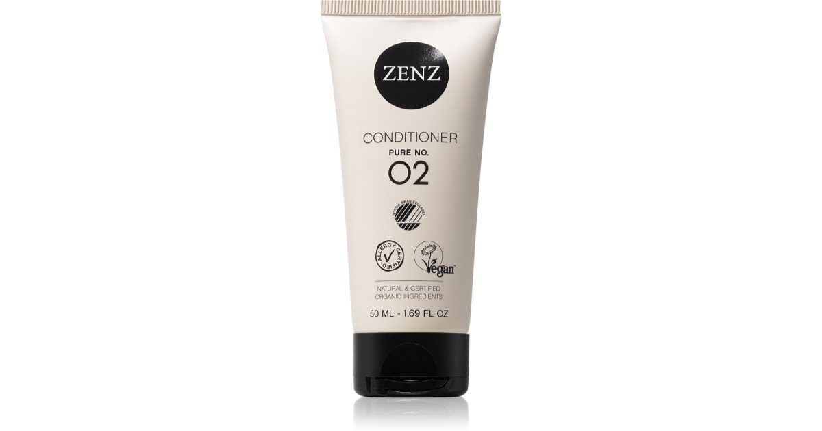 ZENZ Organic Acondicionador de cabello Pure N° 02 apto para alérgicos 1000 ml