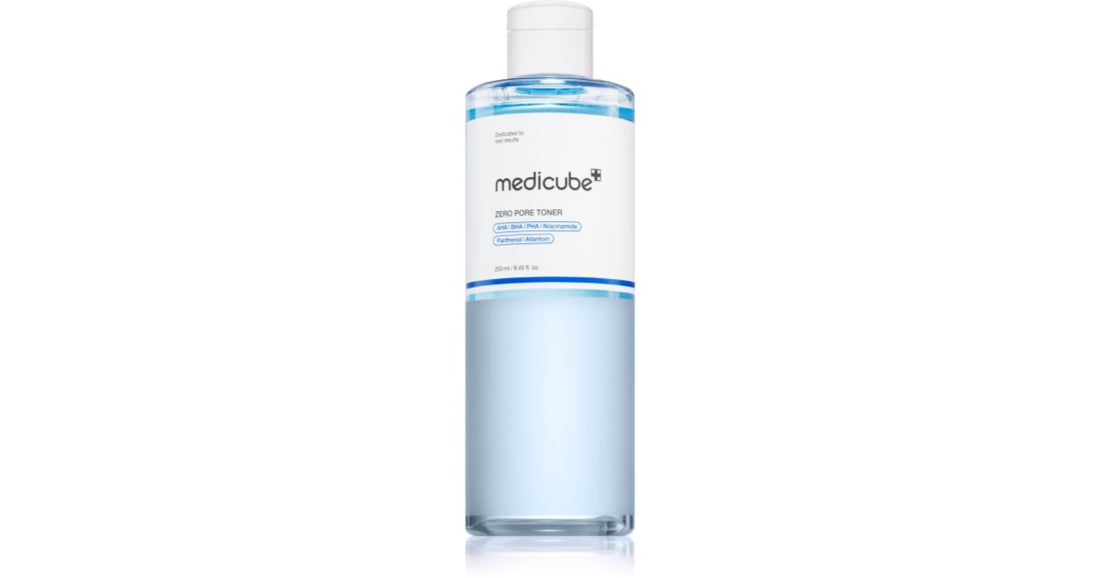 medicube Zero Pore Toner lozione tonica esfoliante delicata per pori dilatati 250 ml