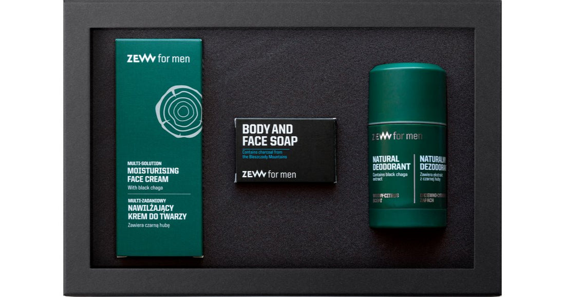 Zew For Men Compleet Iedereen 30 ml + 85 ml + 80 gr