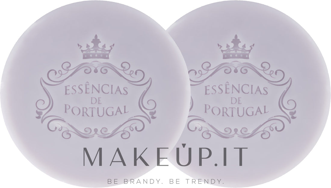 Sapone naturale Essencias De Portugal Tradition Aluminum Jewel-Keeper Lavender 2 x 50 g