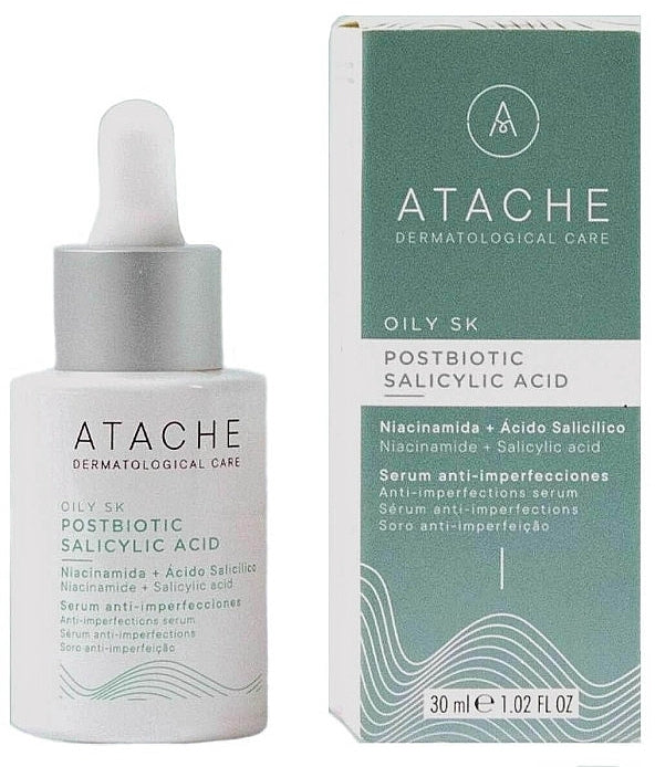 Siero postbiotico Atache Oily SK Postbiotic Salicylic Serum 30 ml